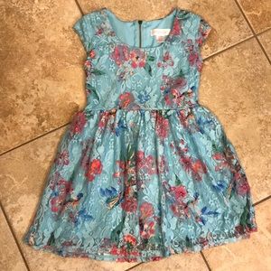 Xhilaration Target spring floral lace dress girls
